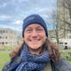 Nando van het Arctic Blue-adviesteam met een Arctic Blue-muts