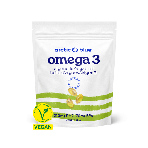Algae Oil DHA and EPA Capsules