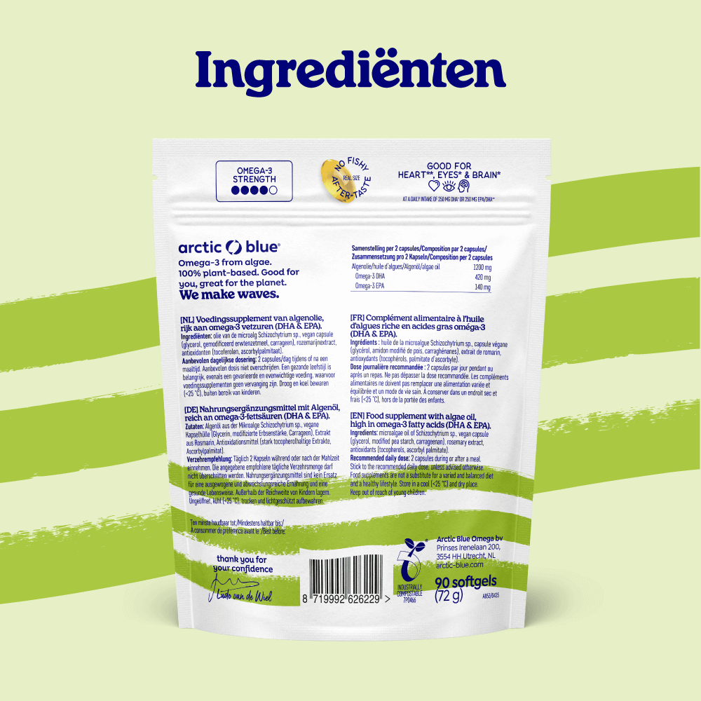 Algenolie DHA en EPA capsules