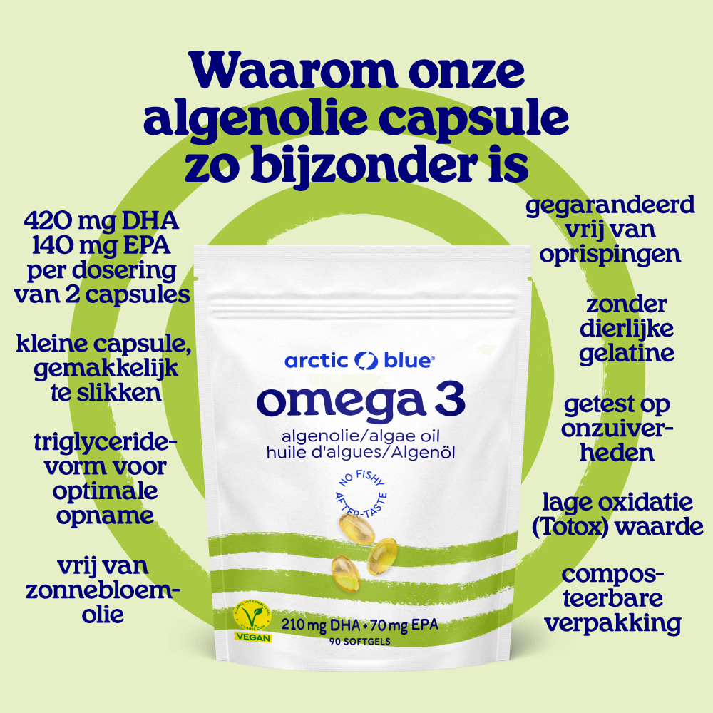 Algenolie DHA en EPA capsules