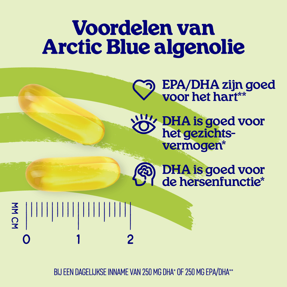 Algenolie DHA en EPA capsules (groot)