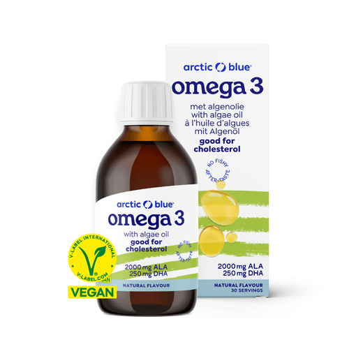 Algae Oil and Flaxseed Oil