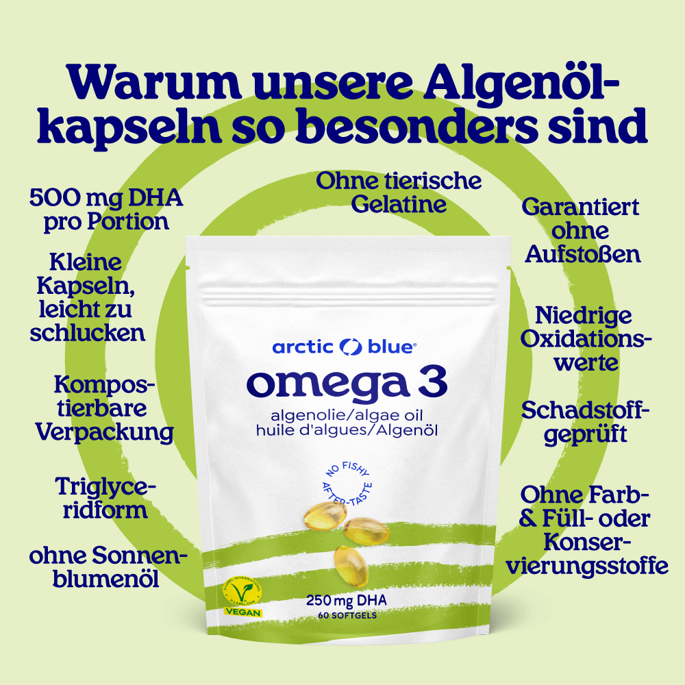 Algenöl DHA Kapseln
