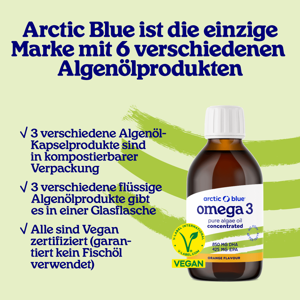 Algenöl DHA und EPA