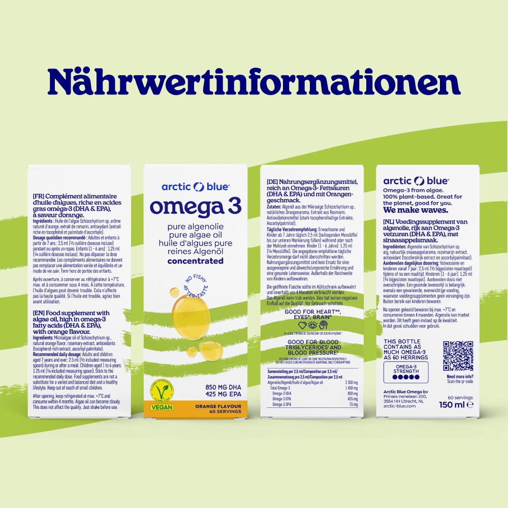 Algenöl DHA und EPA