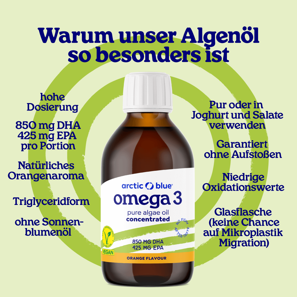 Algenöl DHA und EPA