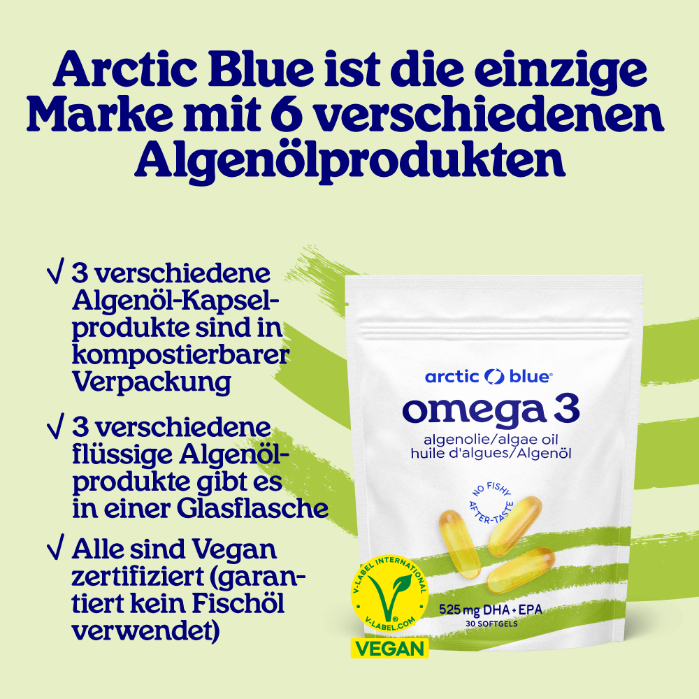 Algenöl DHA und EPA Kapseln (groß)