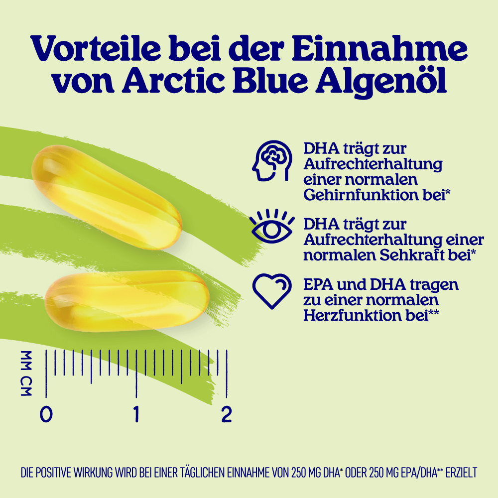 Algenöl DHA und EPA Kapseln (groß)