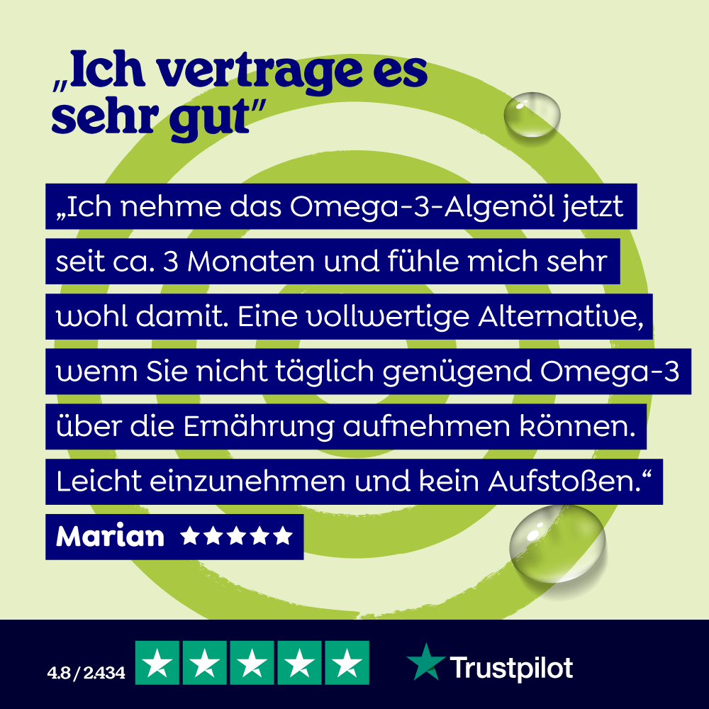 Algenöl DHA und EPA Kapseln (groß)