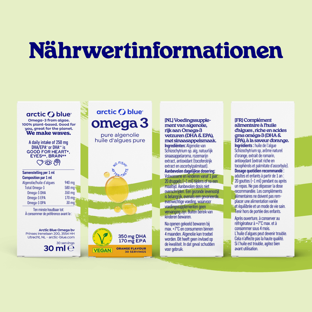 Algenöl für Kinder