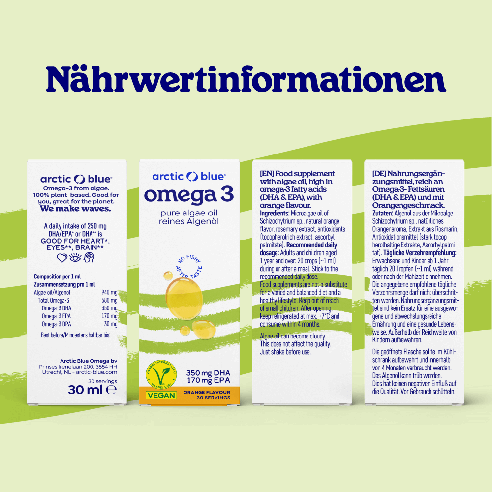 Algenöl für Kinder