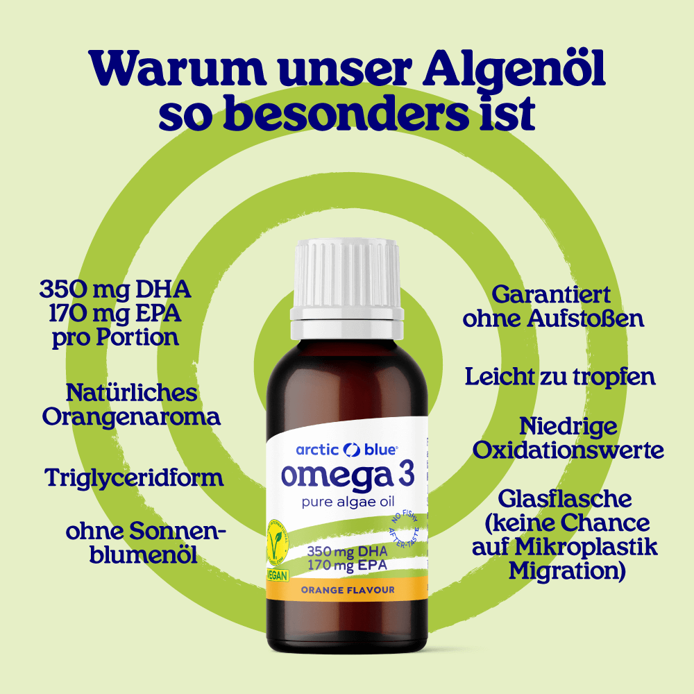 Algenöl für Kinder