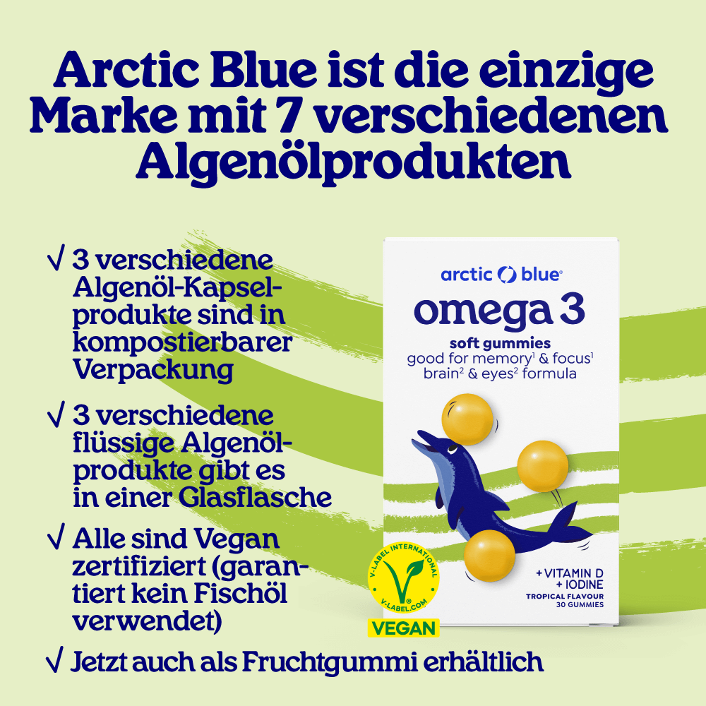 Vegane Omega-3 Gummies