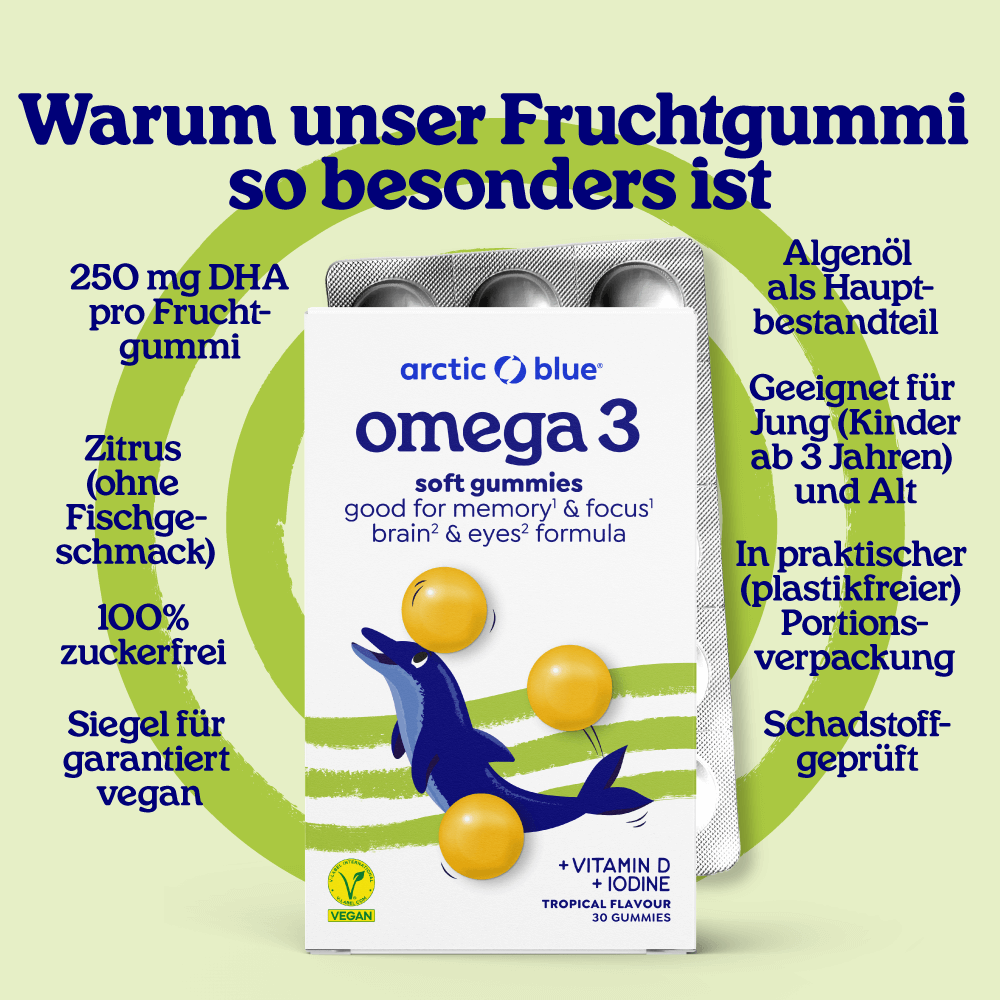 Vegane Omega-3 Gummies