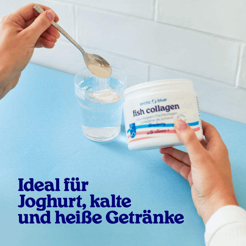 Fischkollagen Pulver Erdbeere