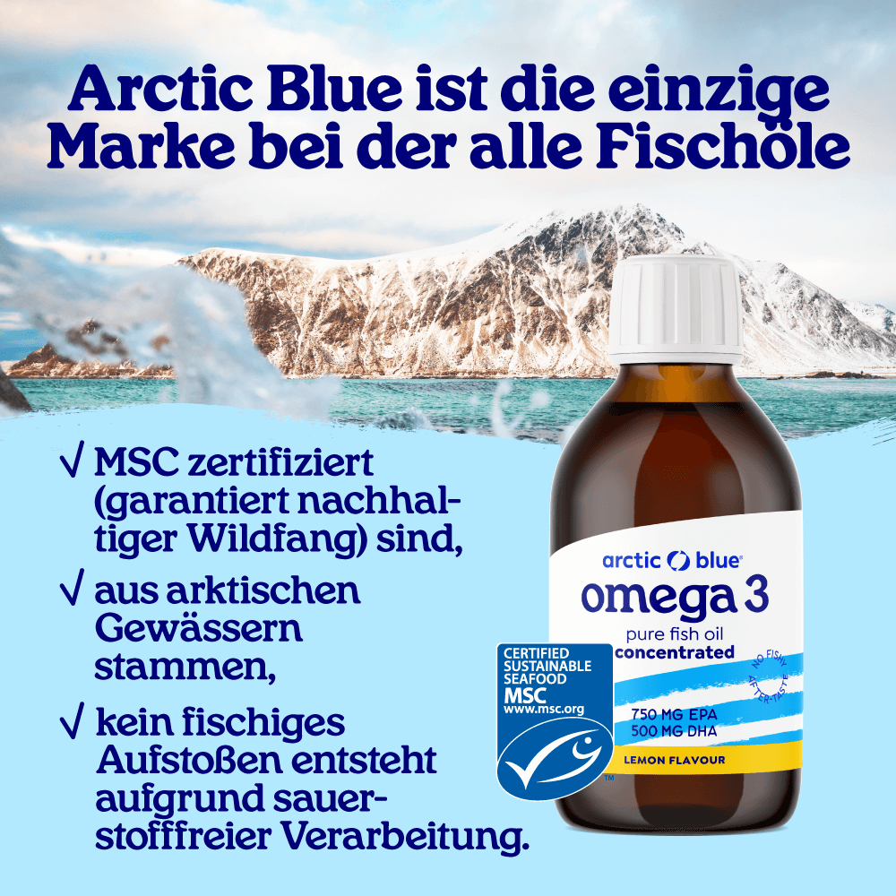 Fischöl mit hohem EPA DHA