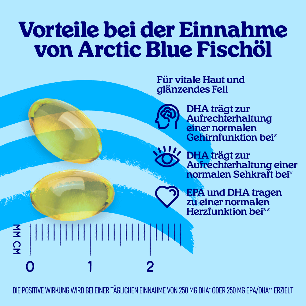Fischöl Kapseln für Hunde