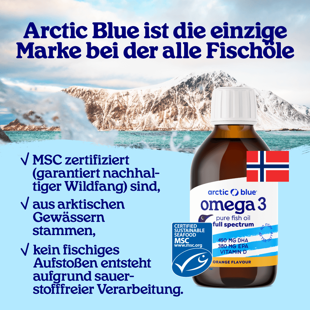 Fischöl für Kinder