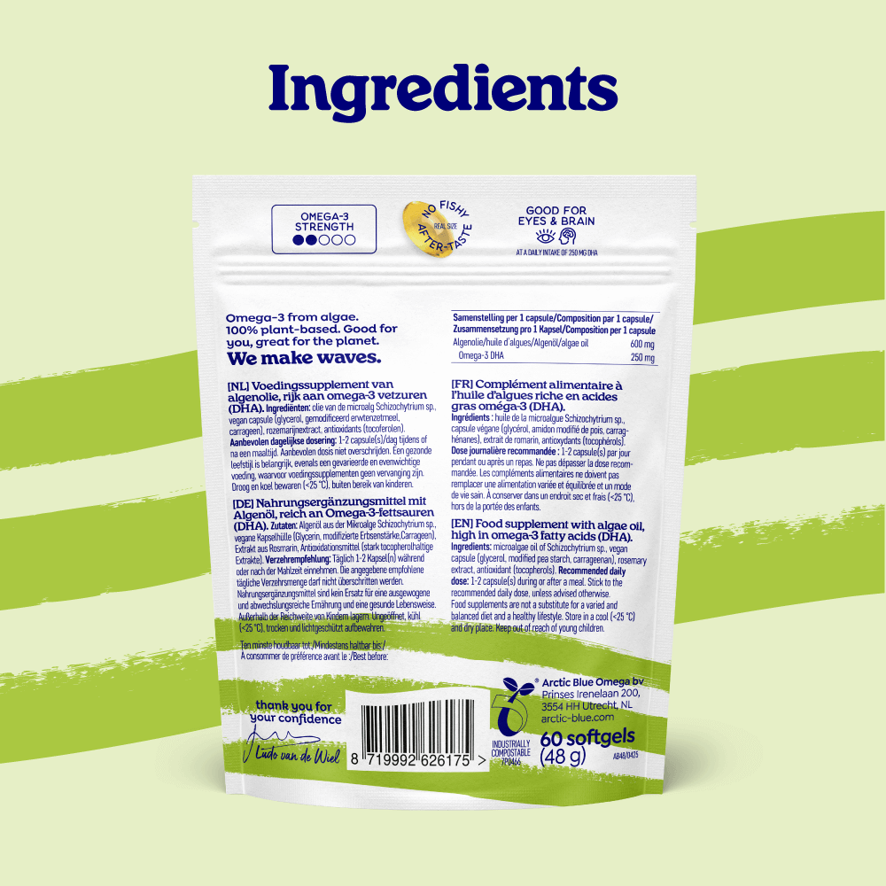 Algae Oil DHA Capsules
