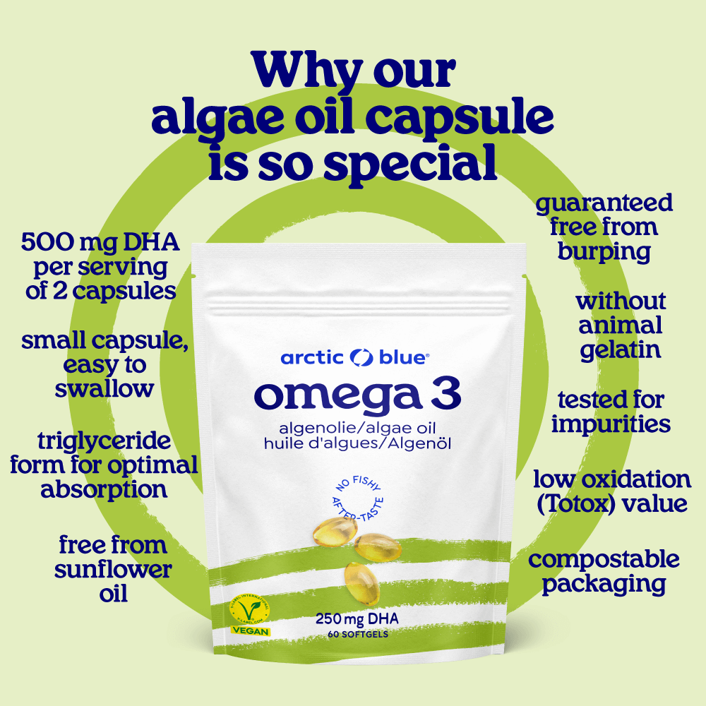Algae Oil DHA Capsules