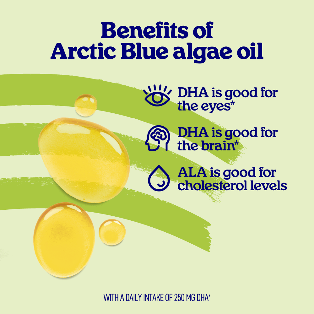 Algae Oil and Flaxseed Oil
