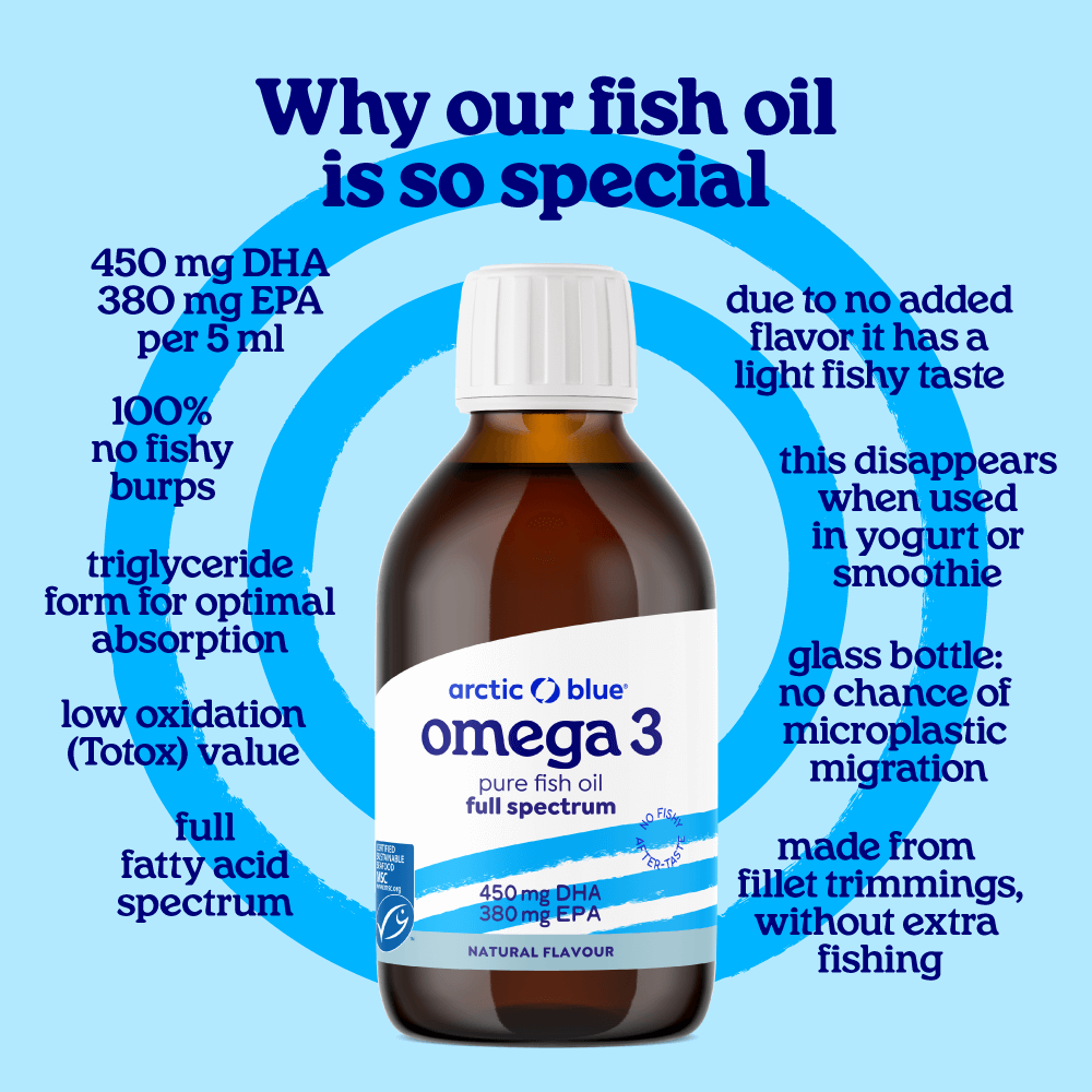 Pure Fish Oil (Natural Flavour)