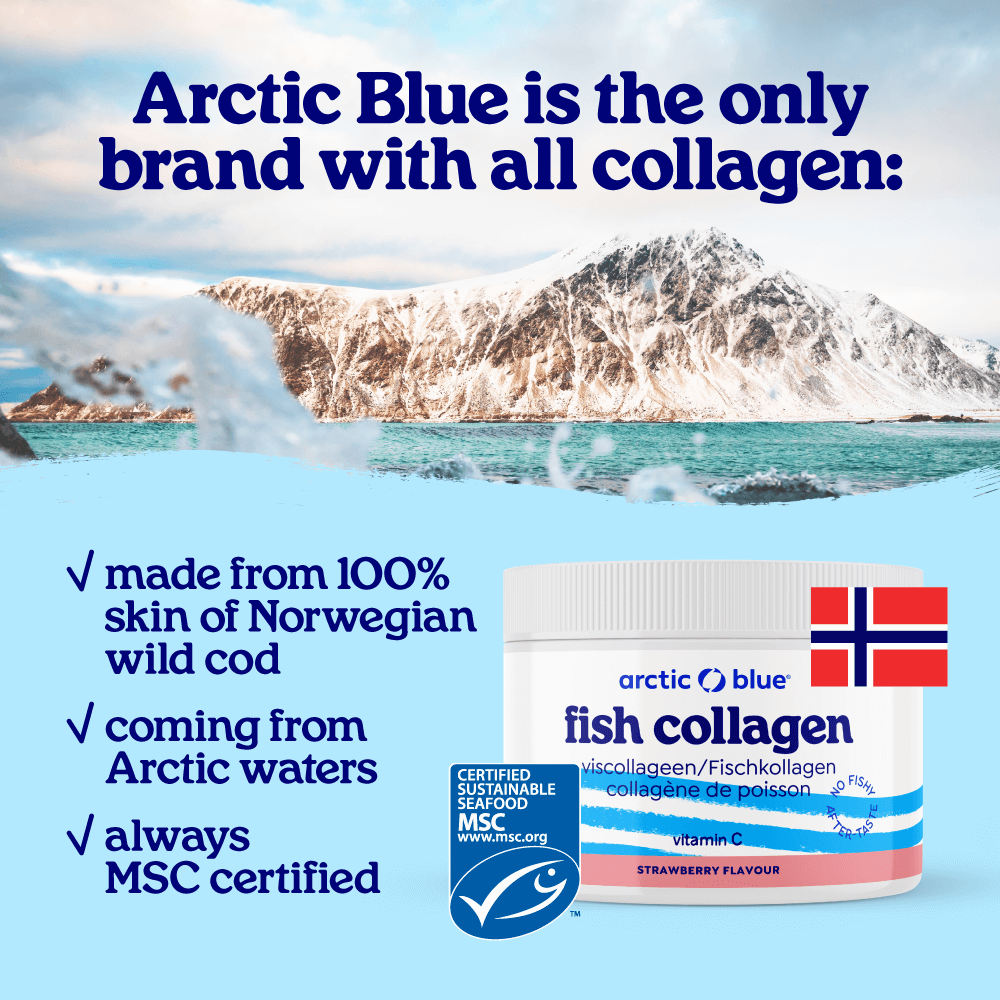 Fish Collagen Powder Strawberry