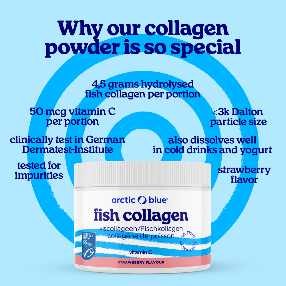 Fish Collagen Powder Strawberry