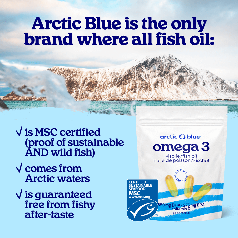 Fish Oil Capsules with Vitamin D3 (Large)