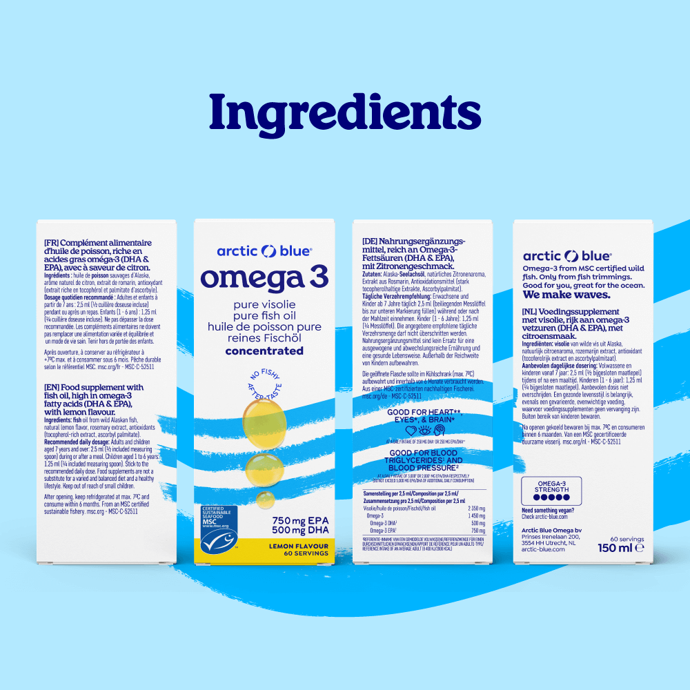 Fish Oil with High EPA DHA