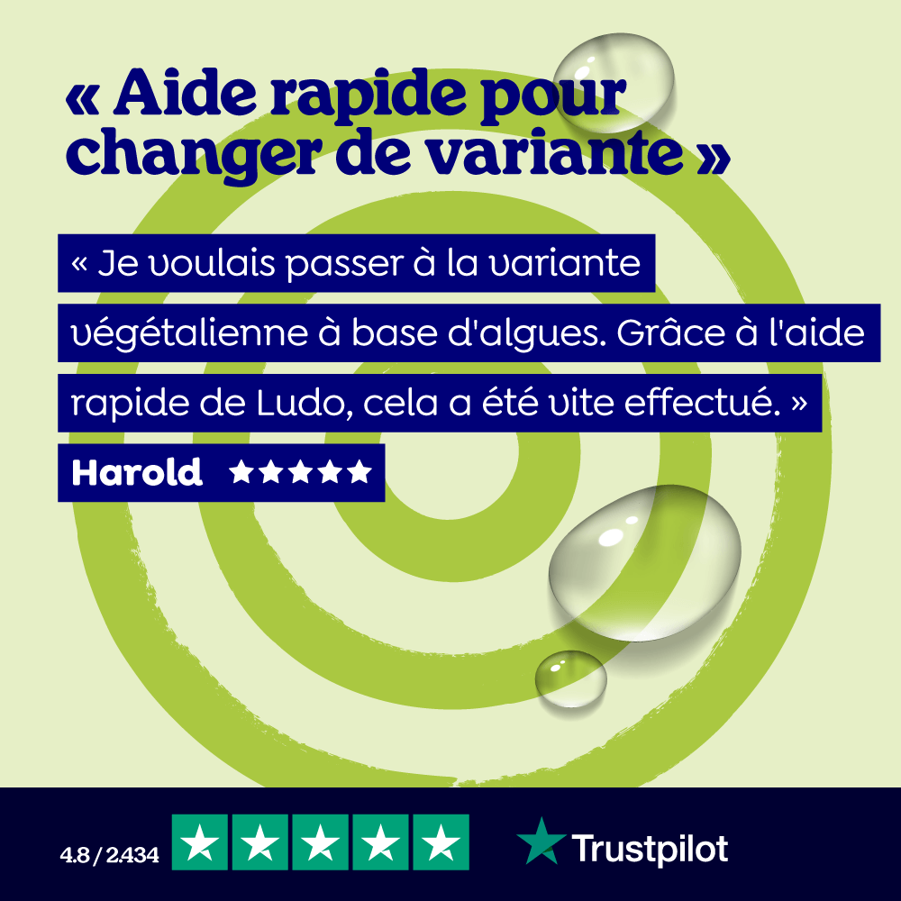 Capsules d'huile d'algues DHA