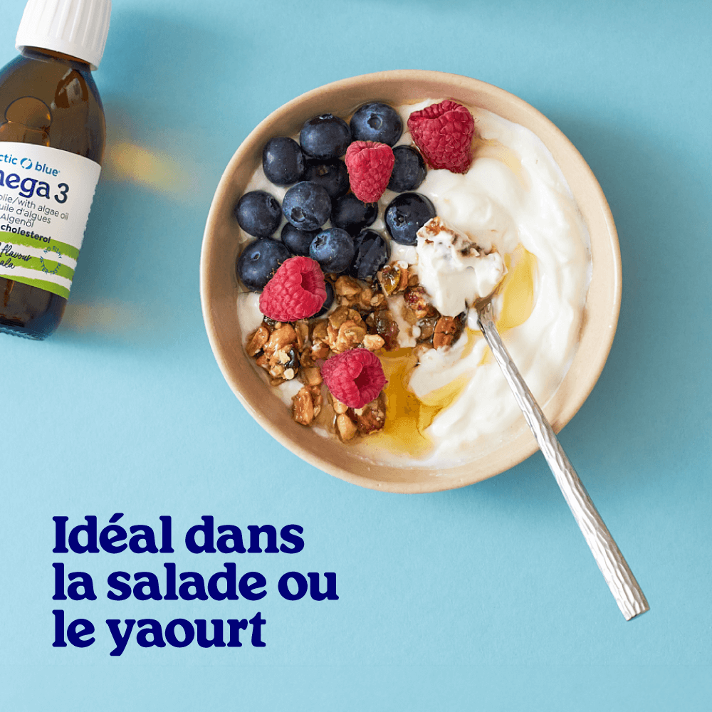 Huile d'algues DHA et EPA