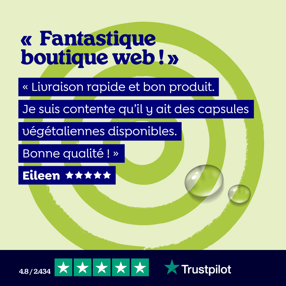 Capsules d'huile d'algues DHA et EPA