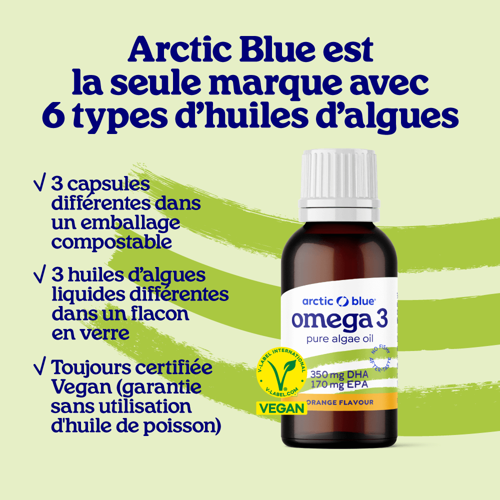 Huile d'algues pour enfants
