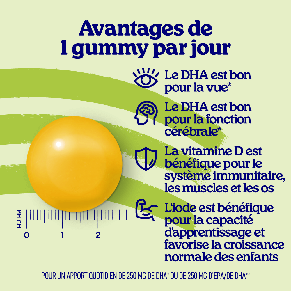 Gummies oméga-3 vegan
