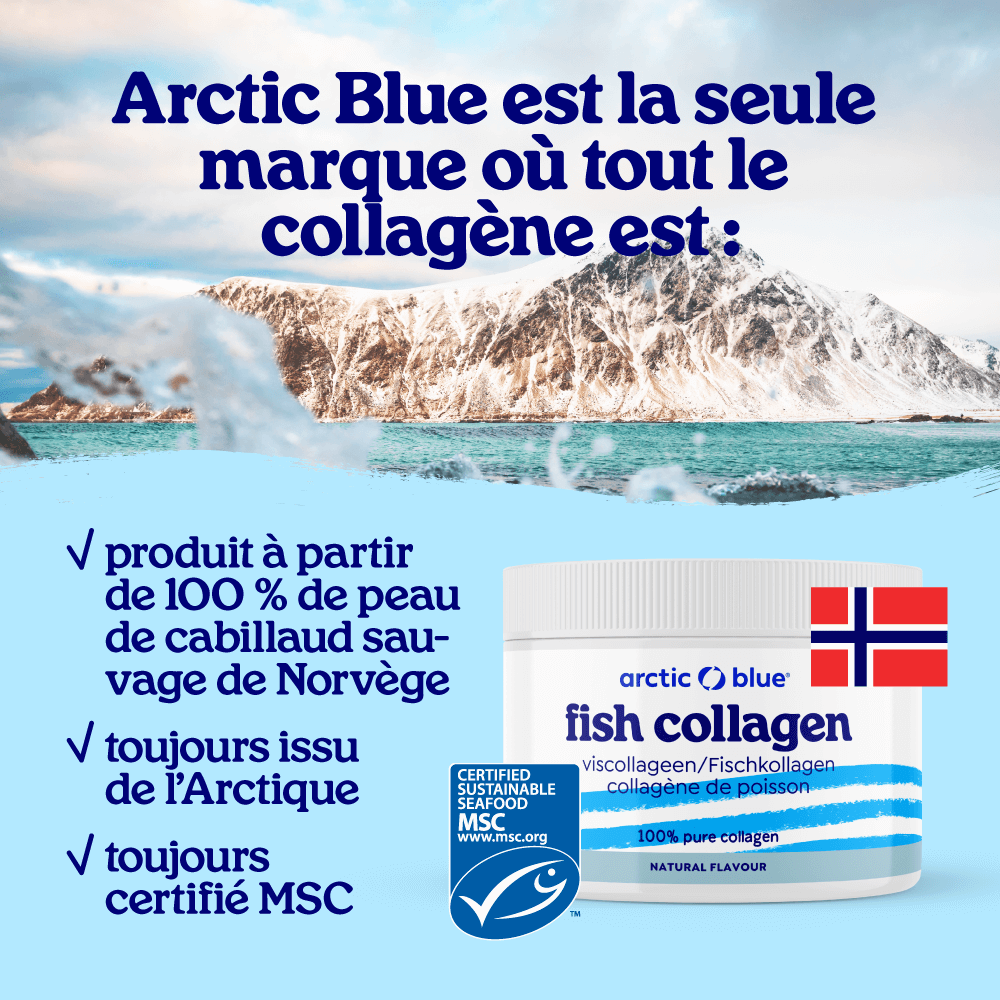Collagène de poisson en poudre