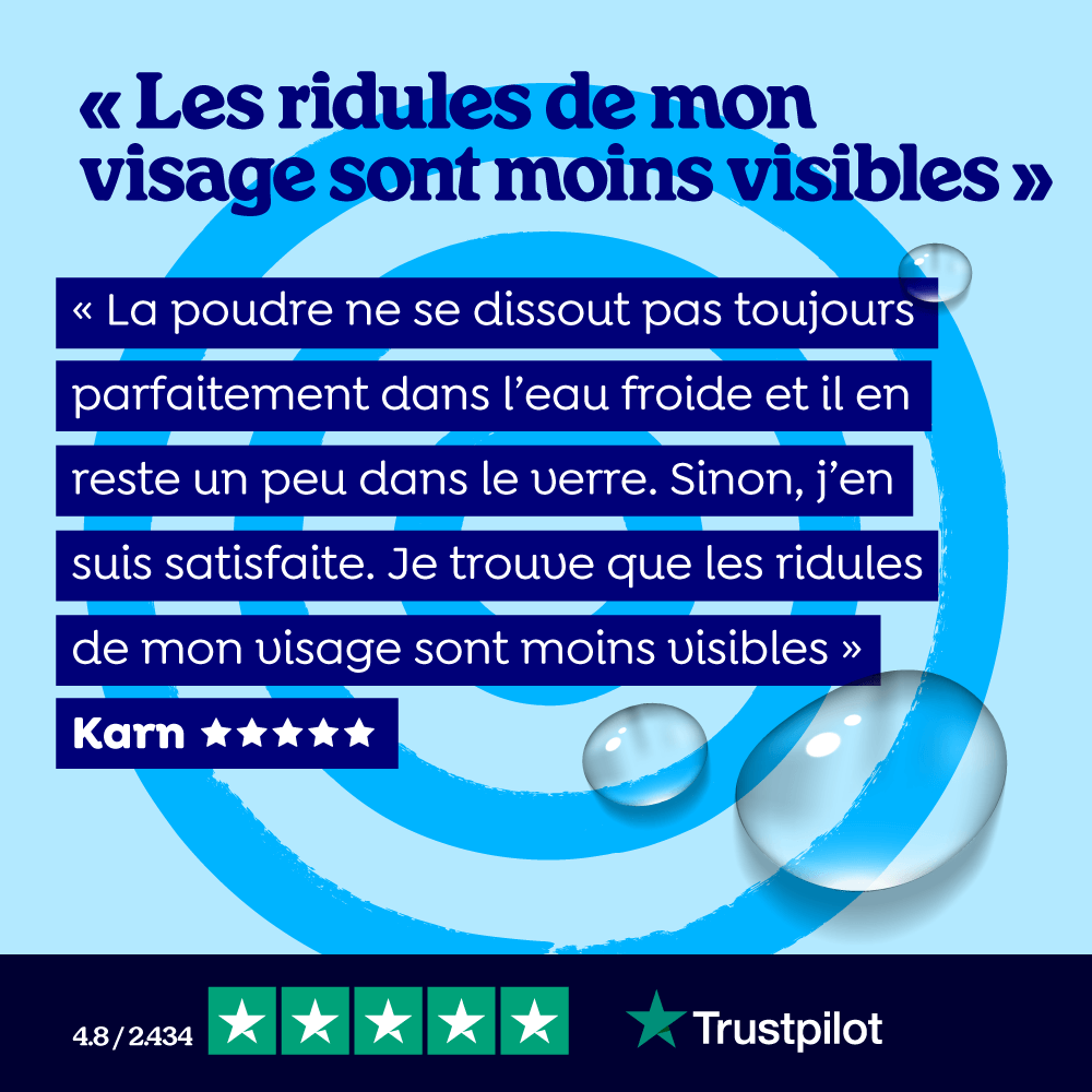 Collagène de poisson en poudre