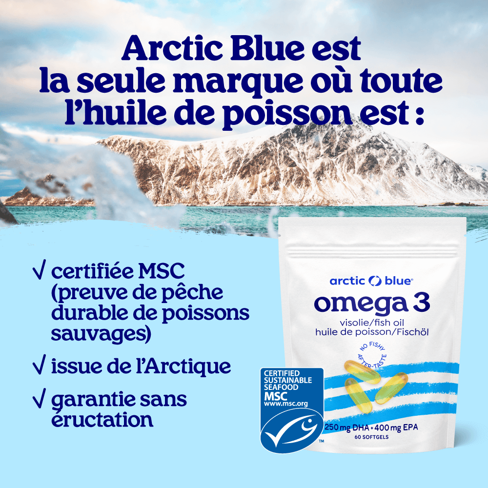 Capsules d'huile de poisson (grand format)
