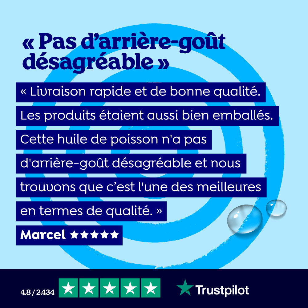 Capsules d'huile de poisson (grand format)