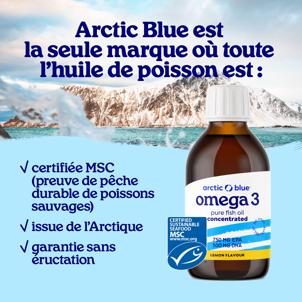 Huile de poisson riche en EPA DHA