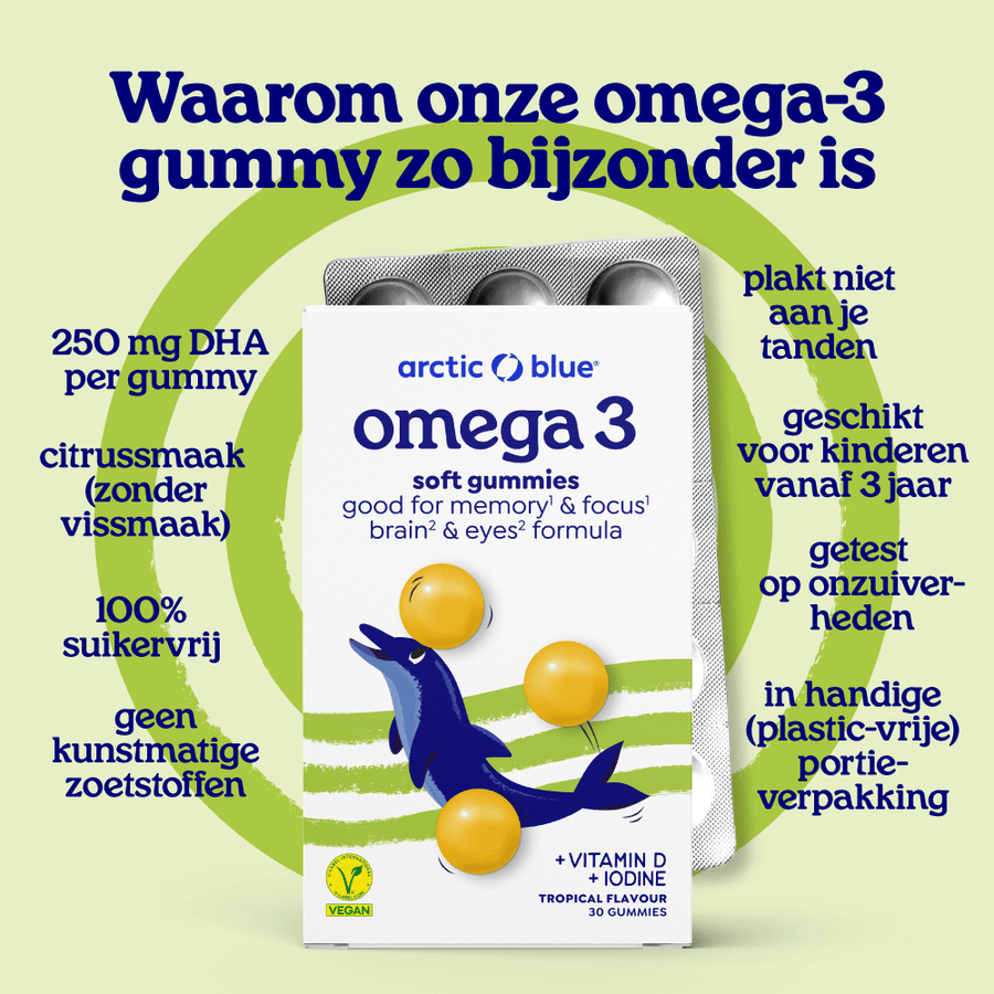 Gummies oméga-3 vegan