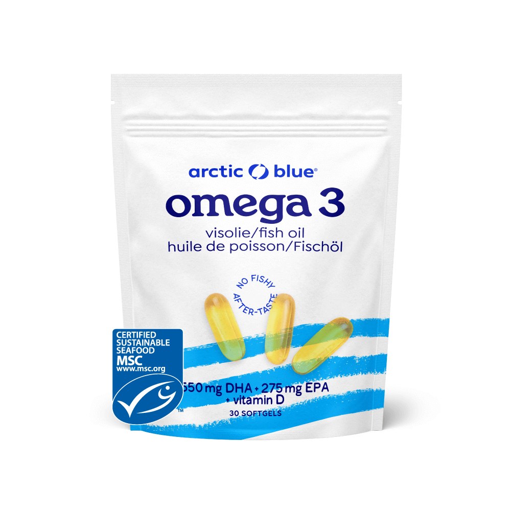 Visolie capsules met Vitamine D3 (groot)