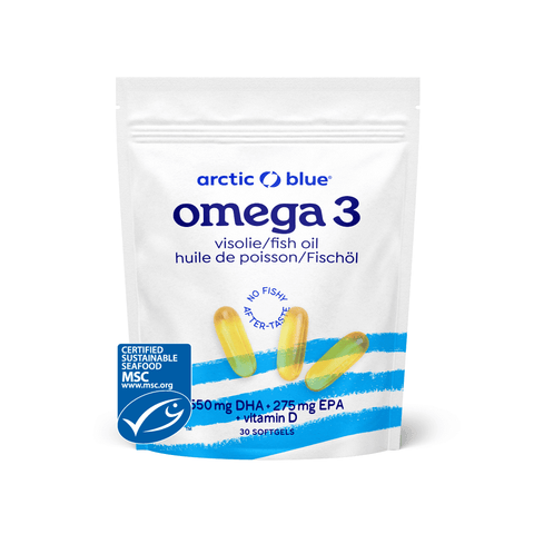 Fish Oil Capsules with Vitamin D3 (Large)
