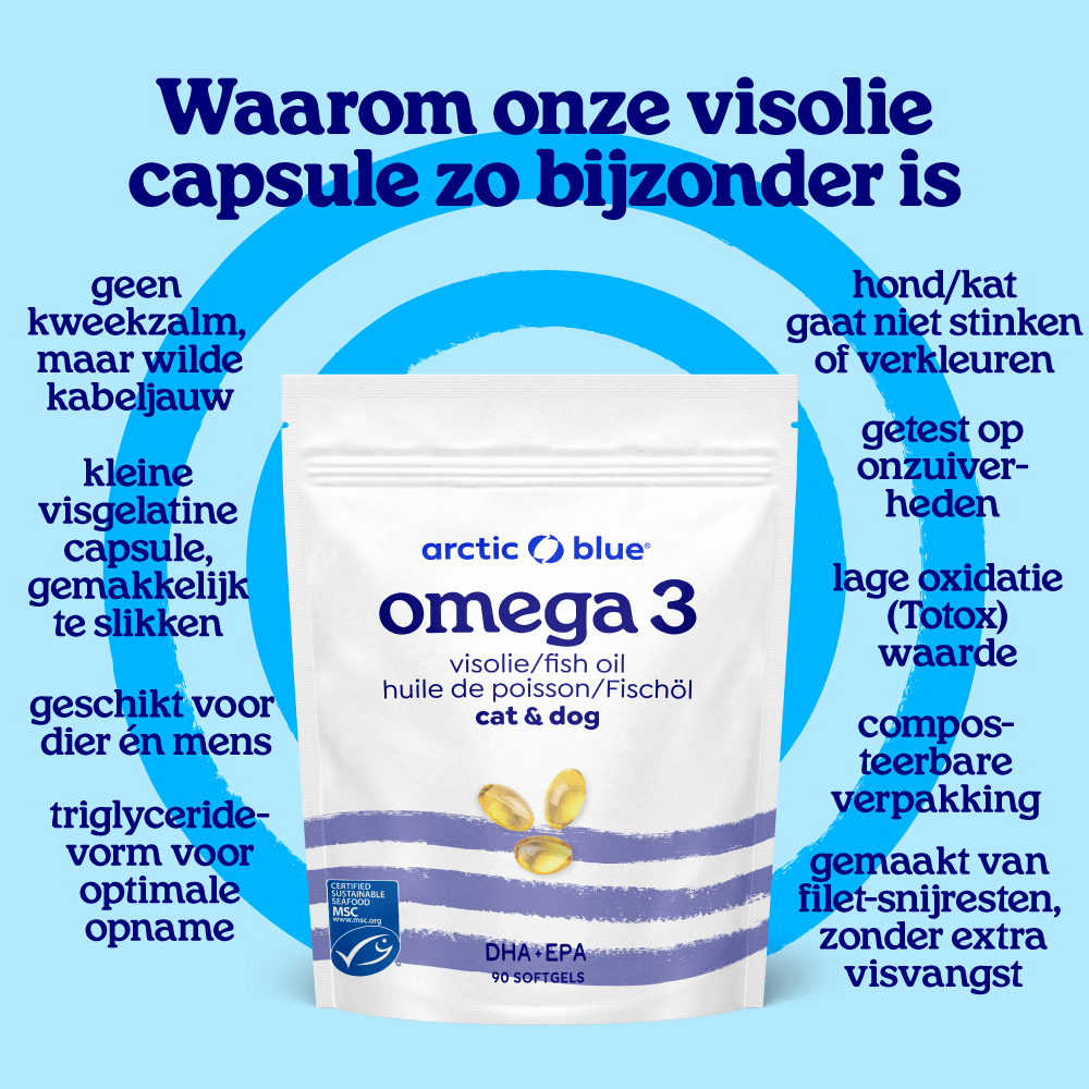 Visolie Hond capsules